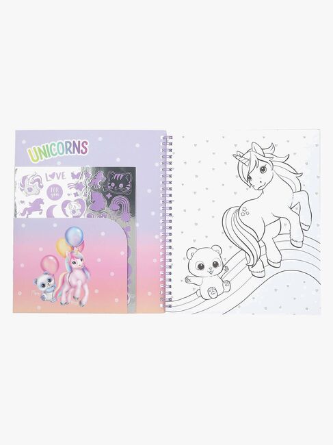 Ylvi Fargeleggingsbok med Paljetter