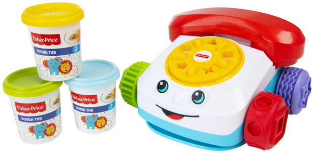 Fisher-Price Chatter Telephone Dough Sett Med Lekeleire 