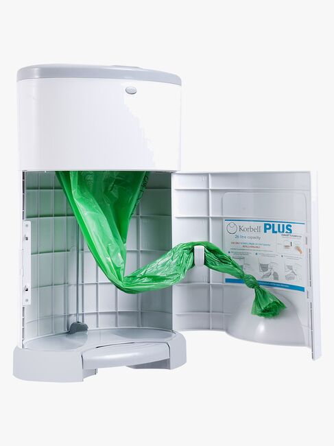 Korbell PLUS Bleiebøtte, Hvit