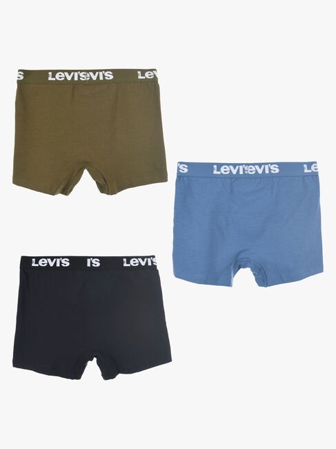Levi's LHB Boxer Brief Underbukser 3-Pakk, Black