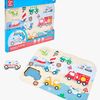 Hape Knottepuslespill Utrykningskjøretøy 10 Brikker