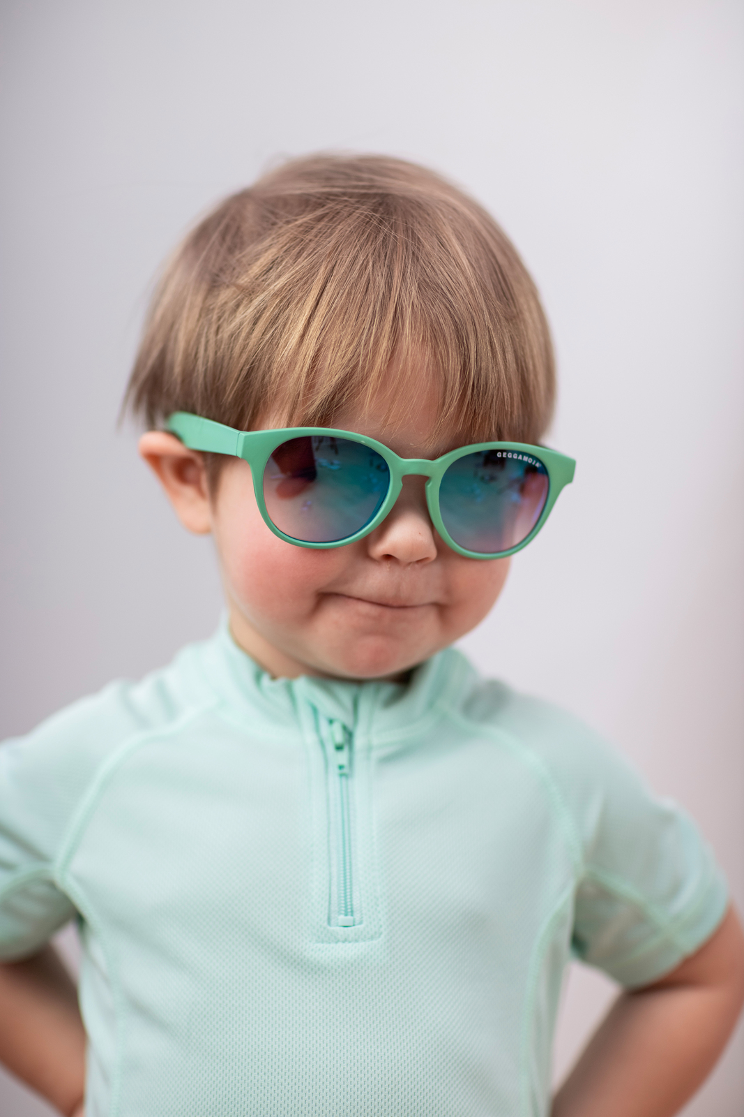 Geggamoja  Bøyelige Solbriller, Neptune Green