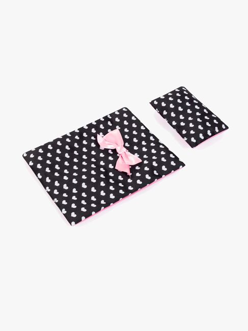 Bayer Design Dukkeseng Multi, Svart/Rosa