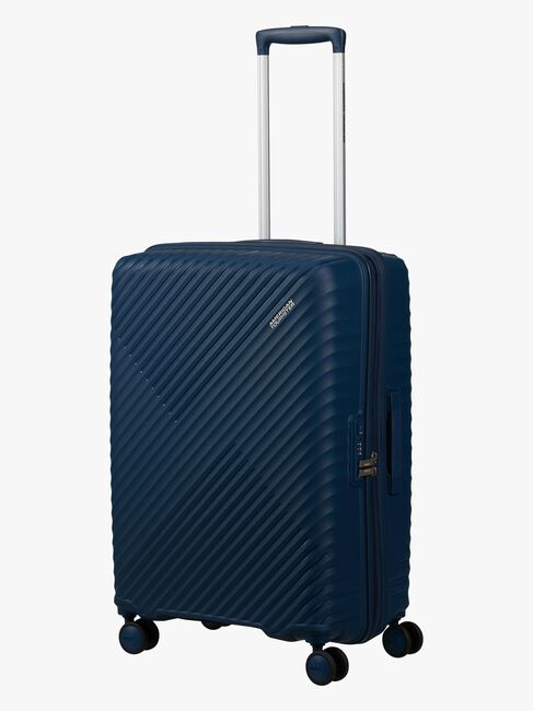 American Tourister Diablast Spinner Koffert 81-91L, Darkwave Blue