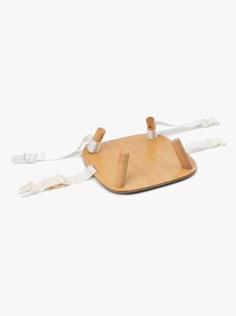 Ziza Barnesete Bunnplate, Natural/White