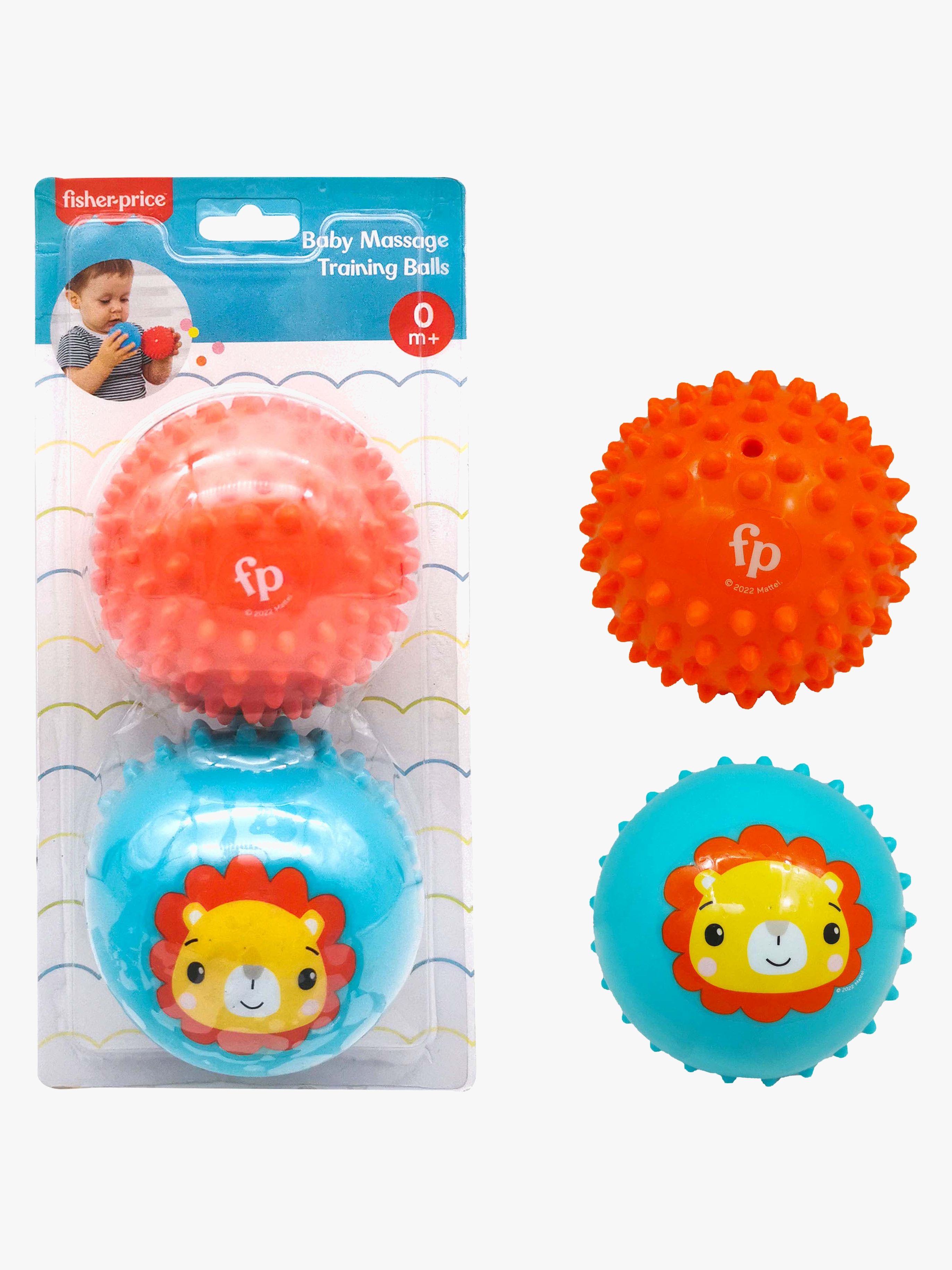 Fisher-Price Massasjeballer 2-pack - Aktivitetsleker