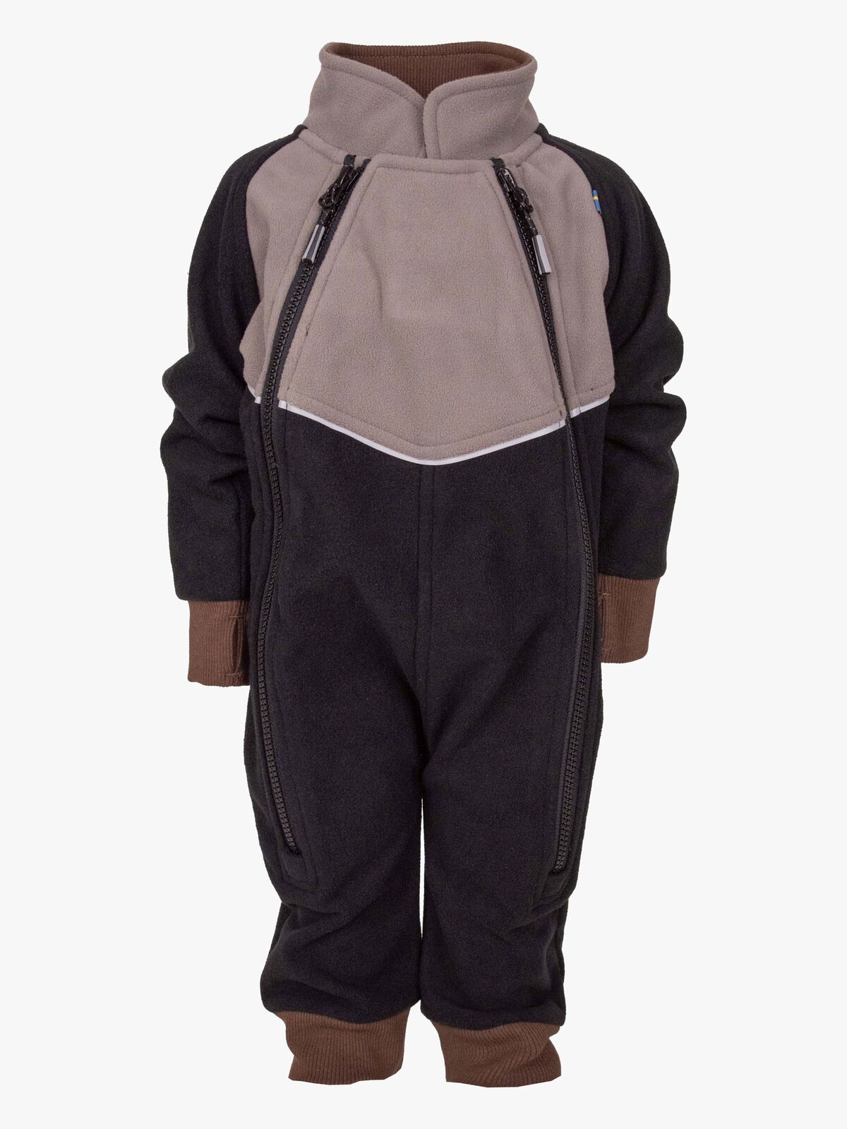 Lindberg Stormy Vindfleecedress, Svart/Grå