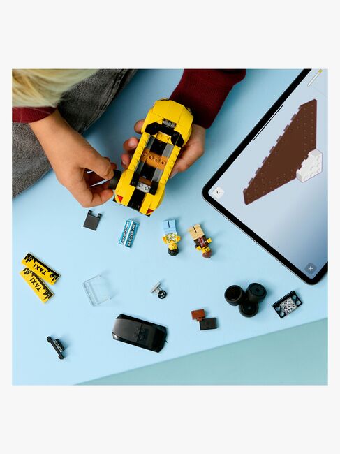 LEGO City 60487 Gul taxi