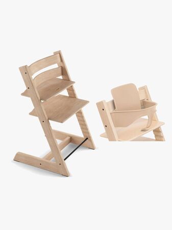 Stokke Tripp Trapp Matstol inkl Babysett, Oak Natural