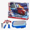 Transformers EarthSpark Optimus Prime-figur med Tilhenger