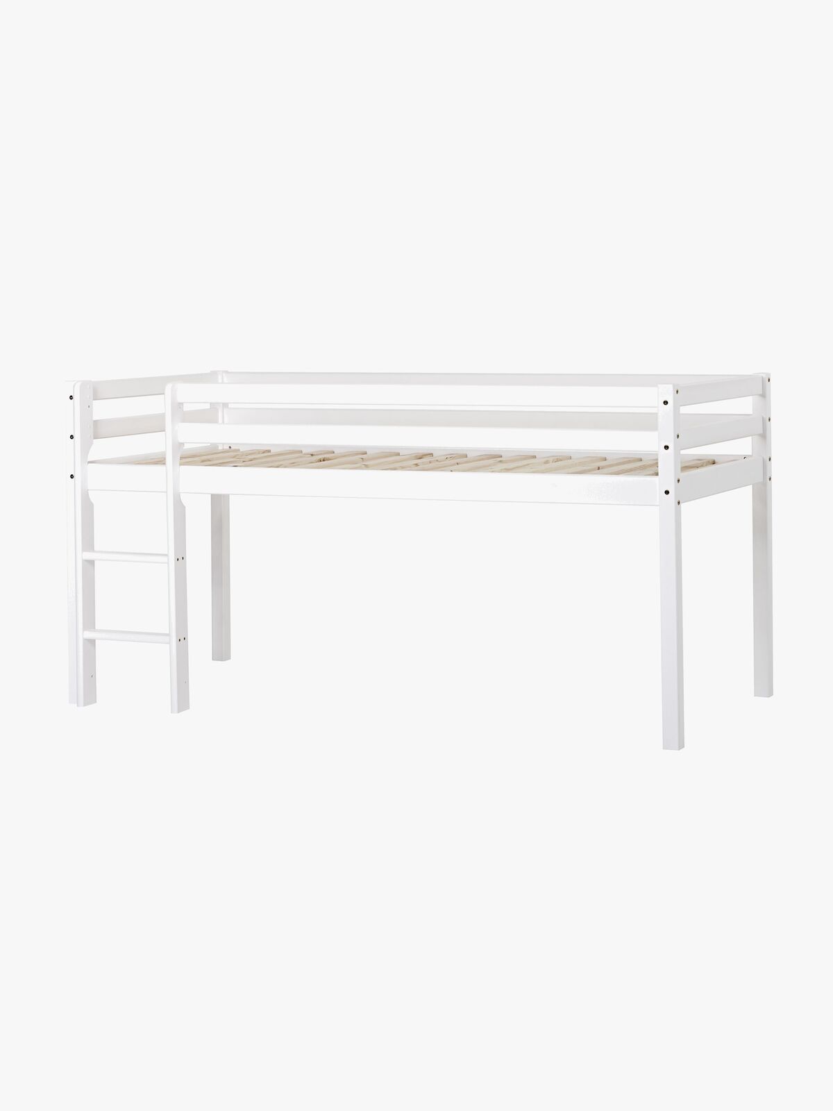 Hoppekids Halvhøy Loftseng 90x200, Hvit