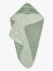 Leander Håndkle med Hette, Woodland Sage Green