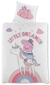 Peppa Gris Sengesett Little Dreamer 150x210