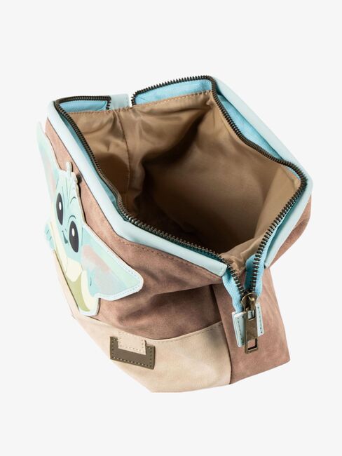 Star Wars The Mandalorian Baby Yoda Toalettmappe, Beige