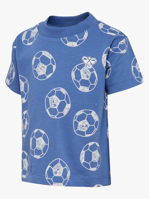 Hummel Mini Loose T-skjorte, Dutch Blue