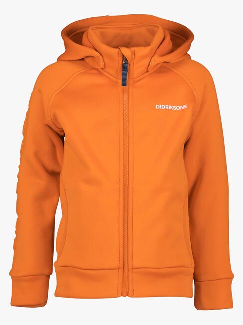 Didriksons Corin Powerstretch-jakke, Orange Jam