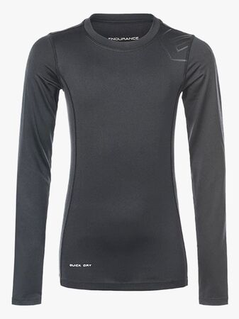 Endurance Leba Langermet T-Skjorte, Black