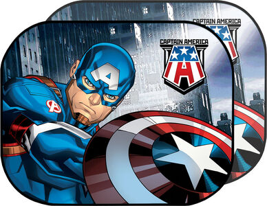Marvel Captain America Solskjerm, 2-pack