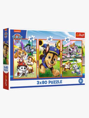 Trefl Paw Patrol Puslespill 3x80 Brikker