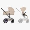 Cybex ePriam Duovogn, Matt Black/Cozy Beige