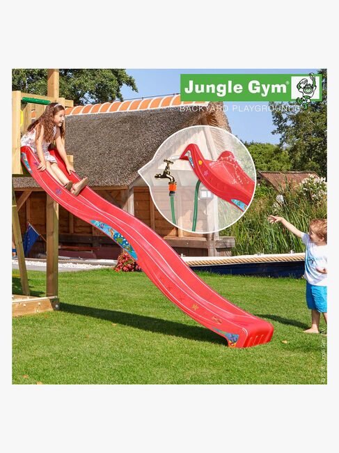 Jungle Gym Sklie 2,65 m, Rød