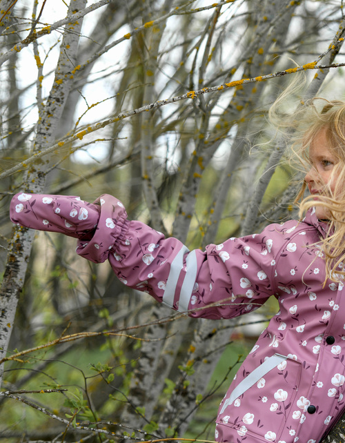 Lindberg Lekhyttan  Fôrede Regnvotter, Dahlia/White