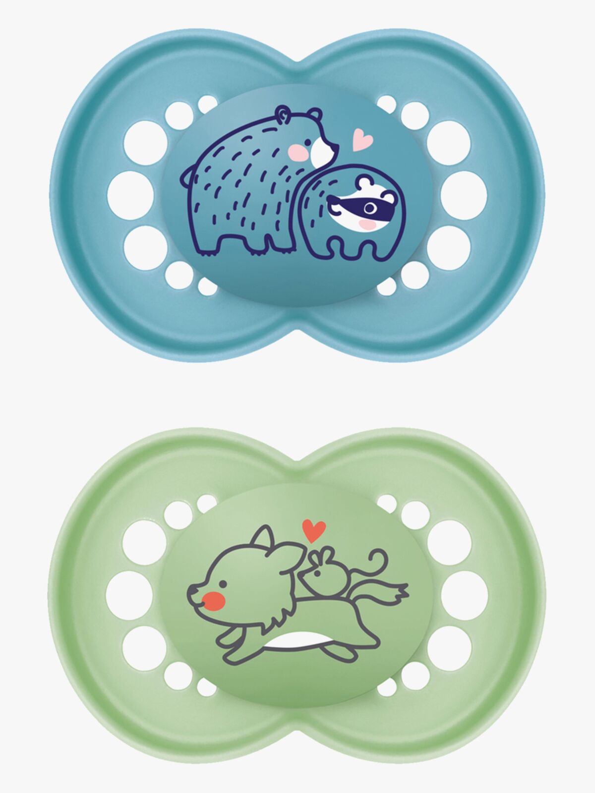 MAM Original Silikon Smokker 16-36m, Blå