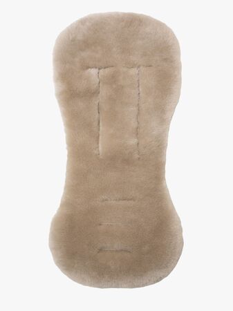 Tinkafu Lammeskinn Merinoull Sittepute, Taupe
