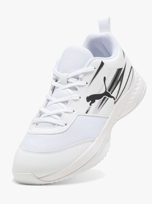 Puma Varion II Jr Treningssko, White/Black