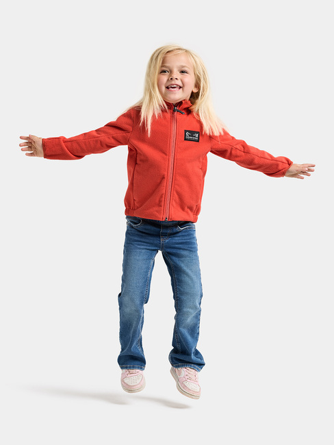 Didriksons Muskot  Vindtett Vindfleecejakke, Paprika