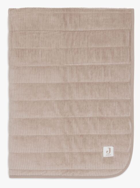 Jollein Teppe 75x100 cm Velvet Rib, Milky Coffee