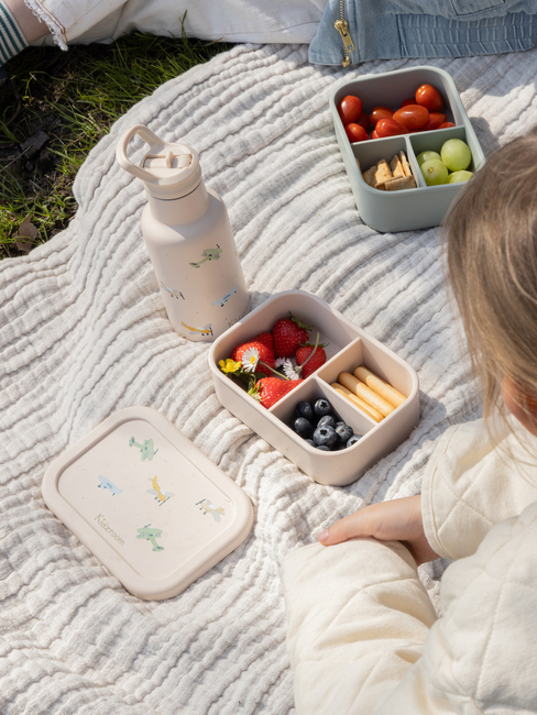 Kidzroom Silikon Matboks Small Talk, Beige