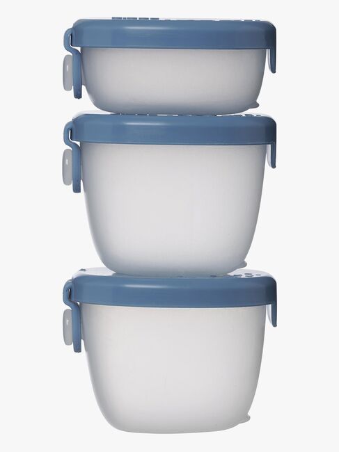 b.box Snackboks 3-pack, Ocean