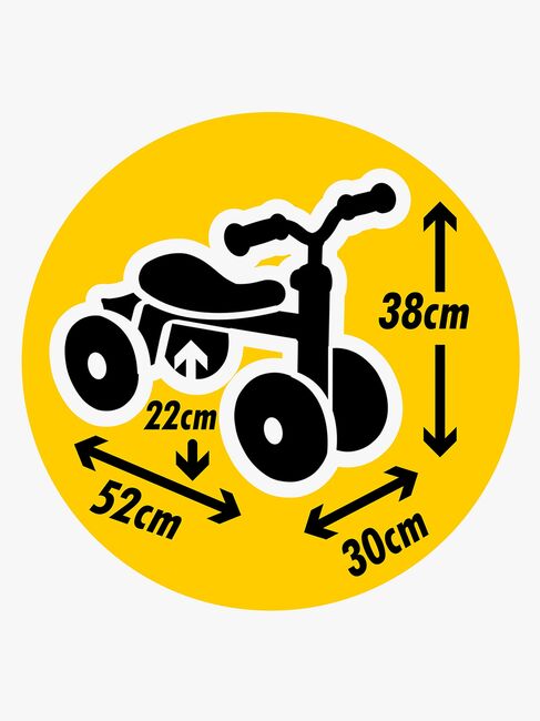 Smoby Mickey Rookie Gåsykkel