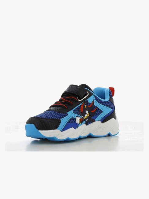 Sonic  Blinkende Sneakers, Black/Cobalt Blue