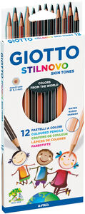 Giotto Stilnovo Skintones Fargeblyant 12-pack