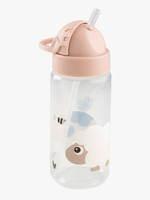 Done By Deer Tiny Farm Flaske med Sugerør, Powder