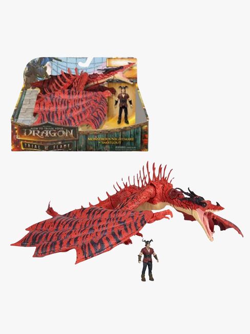 Dragetreneren Trial of Flame Viking & Dragon Lekesett Nightmare & Snotlout