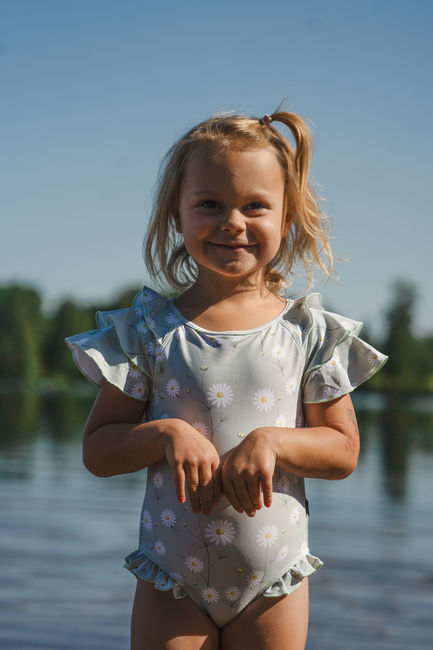 Lindberg Gracie Badedrakt, Green/White