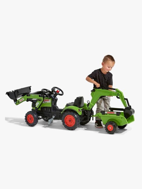 Falk Claas Arion 410 Traktorgraver med Tilhenger