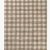 LorenaCanals Vaskbar Vichy Gulvteppe 90x120 cm, Marron