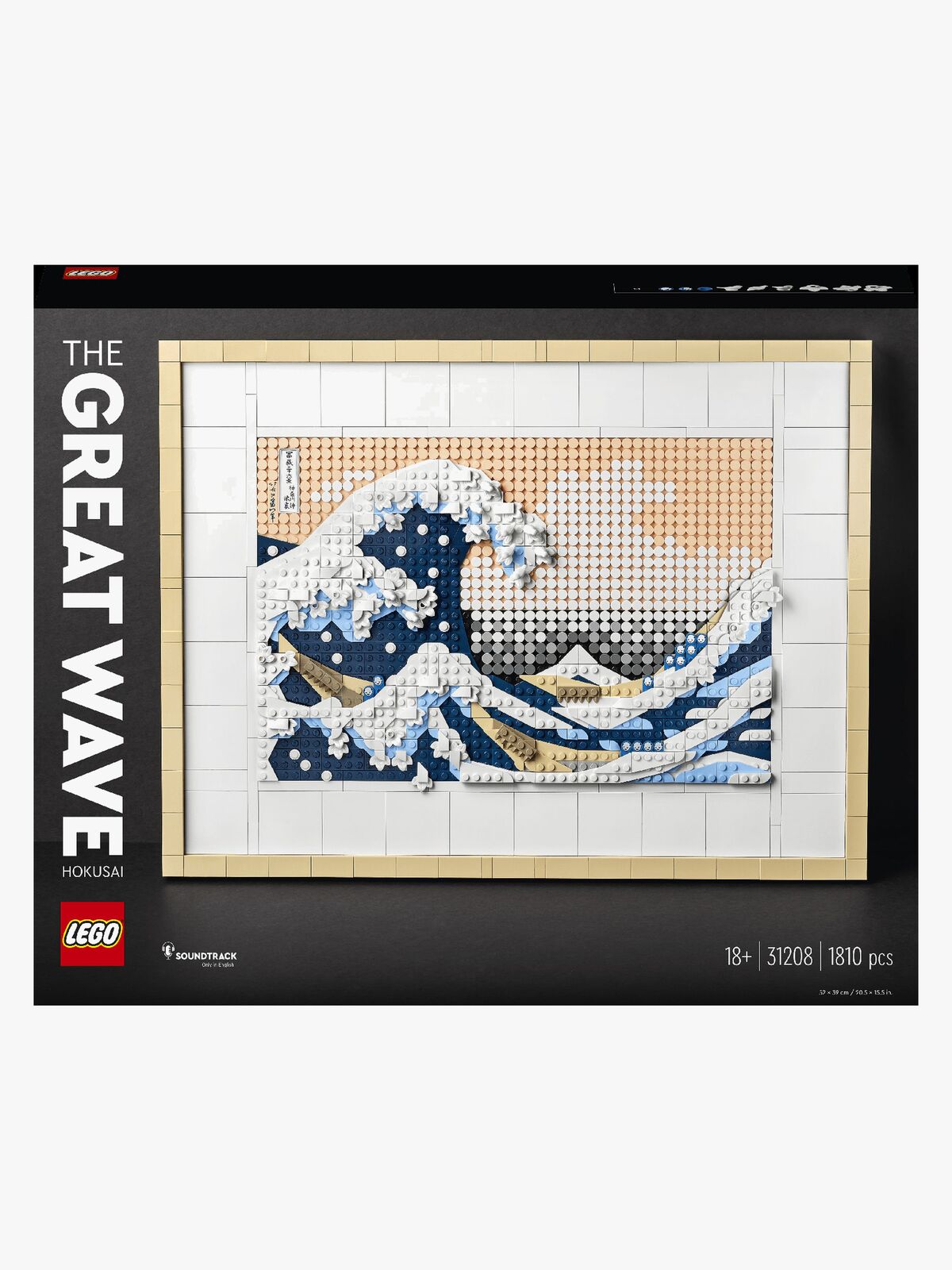 LEGO ART 31208 Hokusai – Den store bølgen ved Kanagawa