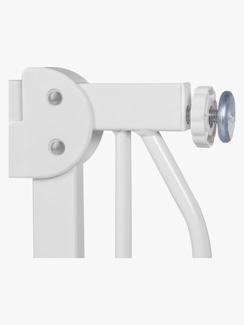 Lionelo Truus Slim Sikkerhetsgrind, White/Natural