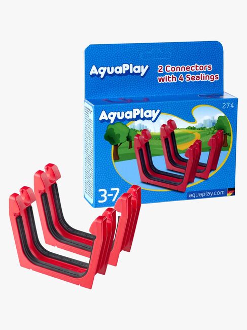 Aquaplay Kobling 2-pakning, Rød