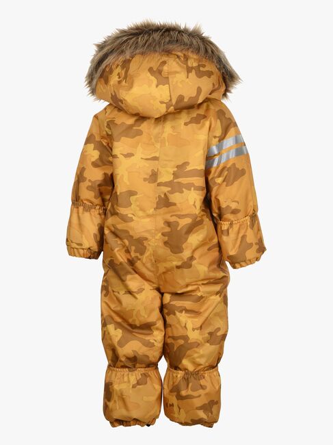 Lindberg Camo Vinterdress Baby, Yellow