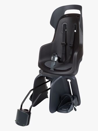 BoBike GO Maxi Vippbar Frame Mount Sykkelsete, Urban Black