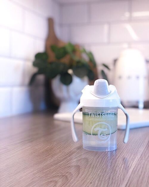 Twistshake Mini Cup Babykopp 230 ml, Hvit