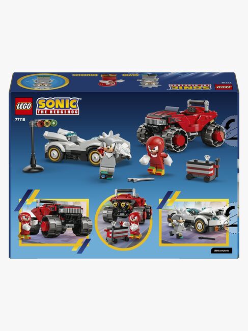 LEGO Sonic 77118 Silvers bil mot Knuckles' monstertruck