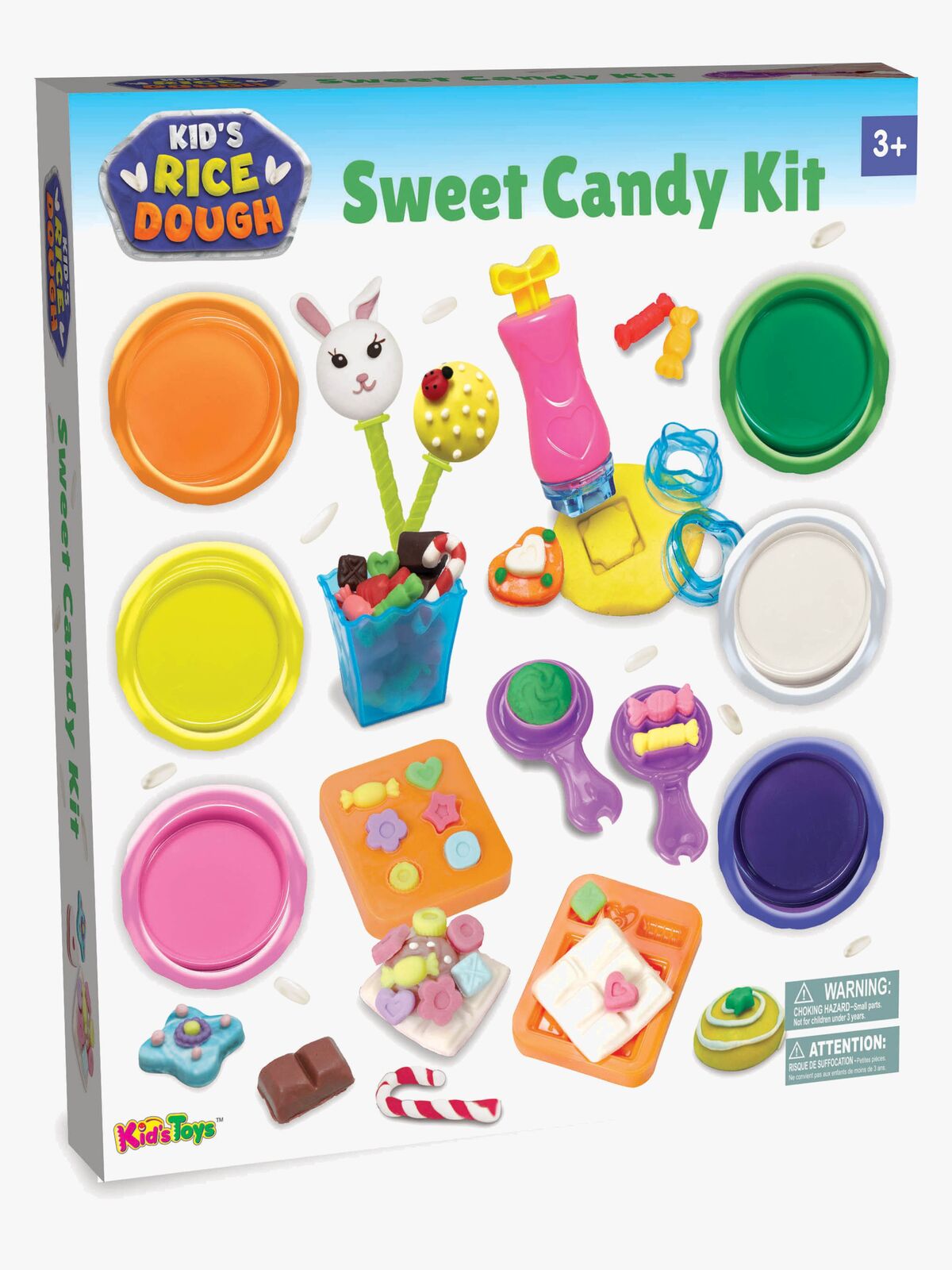 Kid's Rice Dough Sweet Candy Kit Modelleire