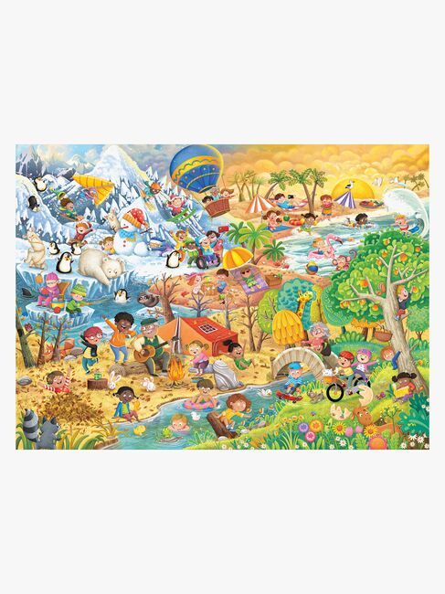 Ravensburger Four Seasons Puslespill 100 Brikker